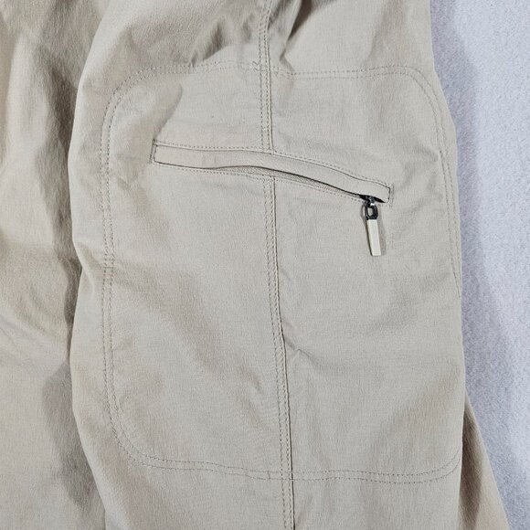 Orvis Pants Womens 4 Khaki Passport Outdoor Hiking Trail Pants Nylon Spandex - Picture 5 of 11